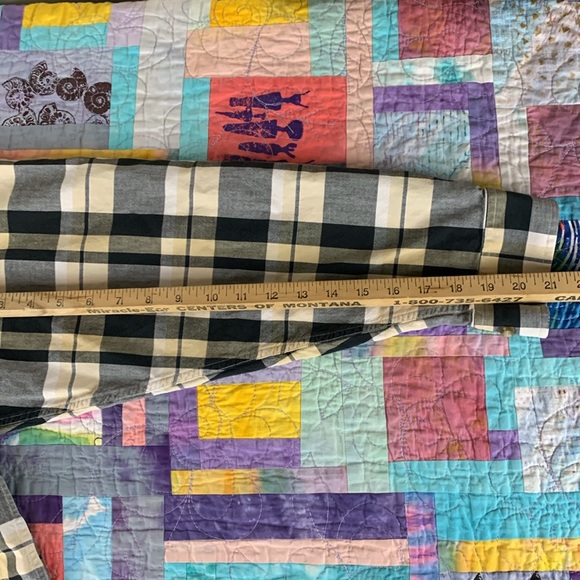 Panhandle Slim Men’s Large Long Sleeve Plaid Western Button Down Shirt - Picture 10 of 12